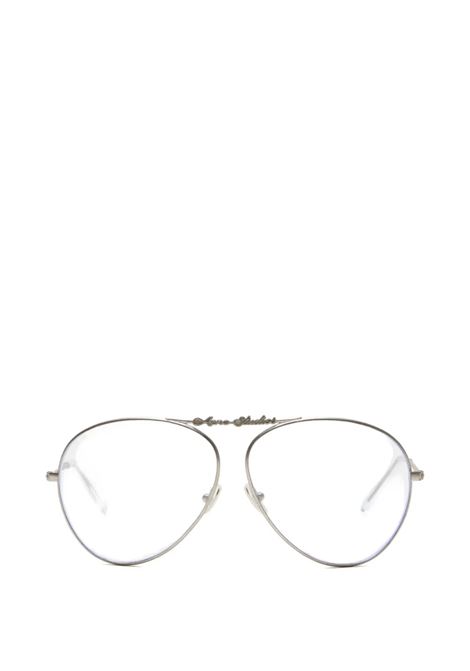 metal aviator sunglasses woman silver ACNE STUDIOS | C30063DWO